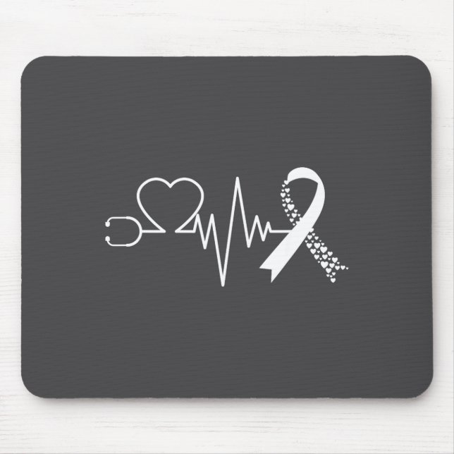 Mousepad Heart Disease Awareness Go Red In February Health  (Frente)