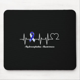 Mousepad Heartbeat Hidrocephalus Warrior
