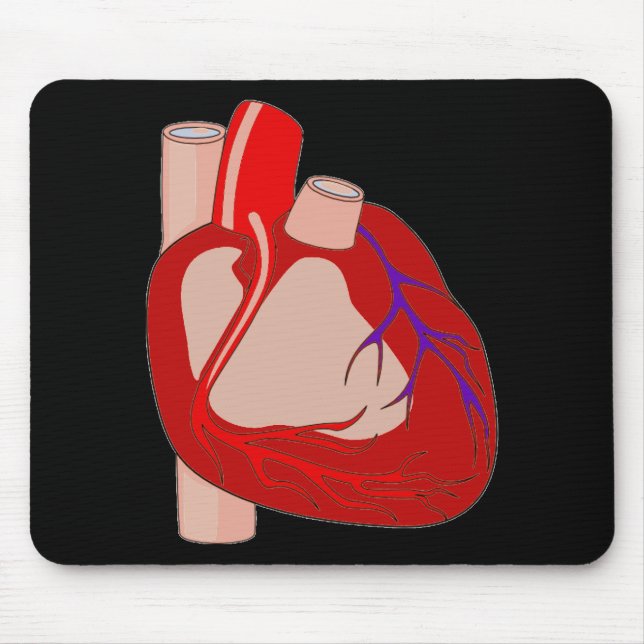 Mousepad Hearted grande (Frente)