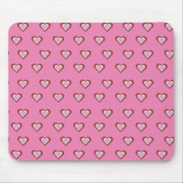 Mousepad Hearts