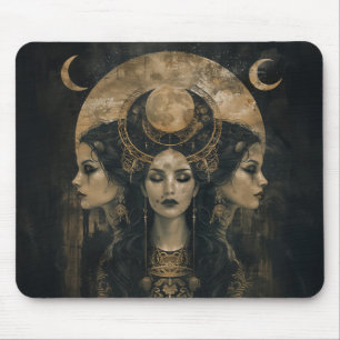 Mousepad Hecate, Deusa da Bruxaria, Deusa da Lua Tripla