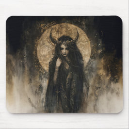 Mousepad Hecate Deusa da Bruxaria Tripla Deusa da Lua 5