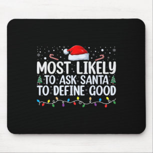 Mousepad heckBrand Peça aos Papais noeis para definirem um