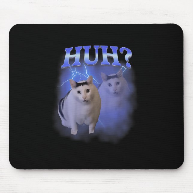 Mousepad Hei Bobo Cat Meme Engraçado Odsuradamente Da Espec (Frente)