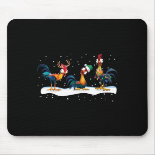 Mousepad Hei Hei Chicken Christmas - Uni