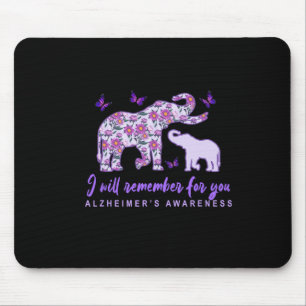 Mousepad Heimerheimer Conscientização Elefante Fofo Que Eu 