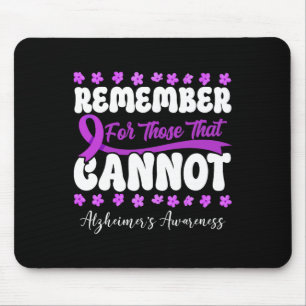 Mousepad Heimerheimer Dementia Atenção Suporte Lembre-se