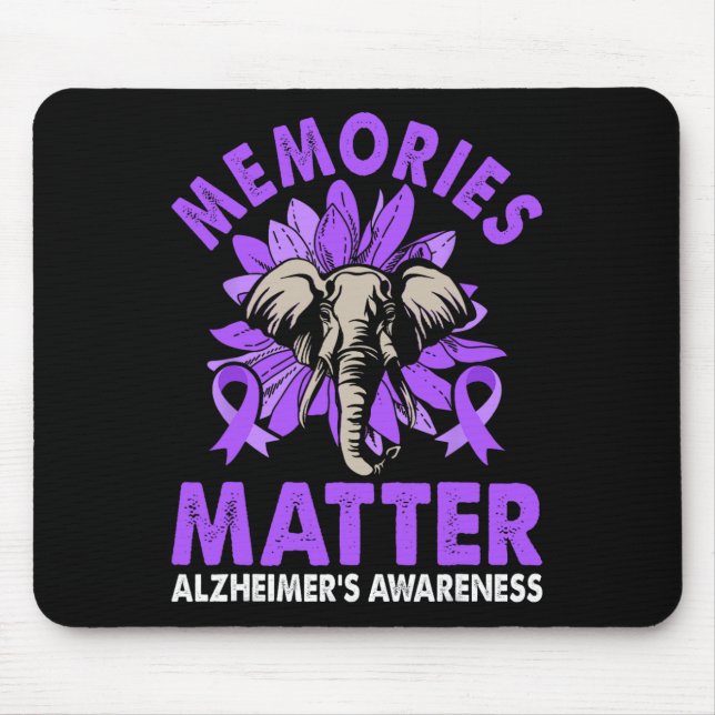 Mousepad Heimerheimer Memórias de Consciência Problema Roxo (Frente)