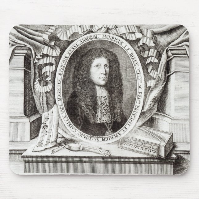 Mousepad Heinrich Ignaz Franz von Biber (Frente)