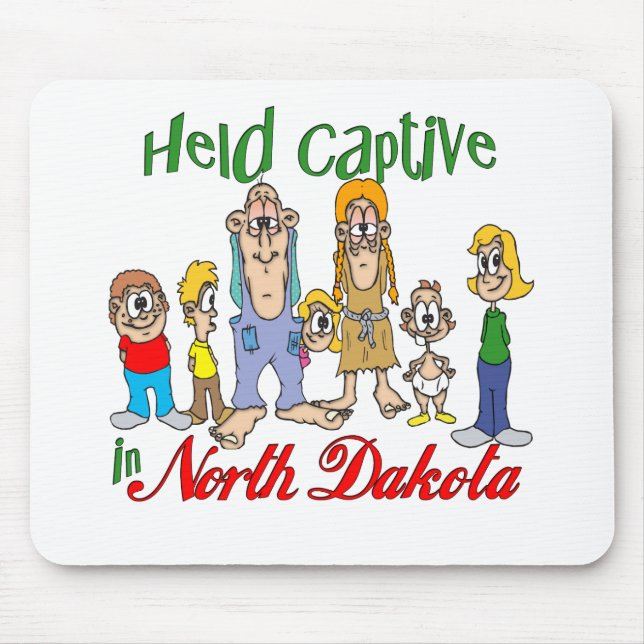 Mousepad Held Captive em Dakota do Norte (Frente)