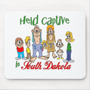 Mousepad Held Captive em Dakota do Sul