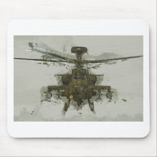 Mousepad Helicóptero de ataque de Apache