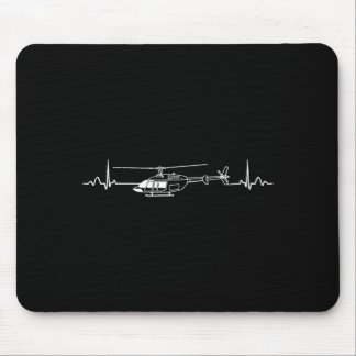 Mousepad Helicóptero de Resgate Helicóptero Batimento Cardí