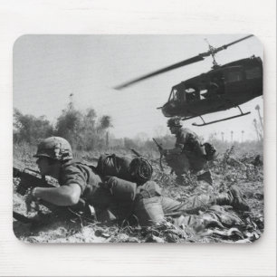 Mousepad Helicóptero do UH-1D de Crandall principal na
