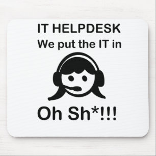 Mousepad Helpdesk de TI