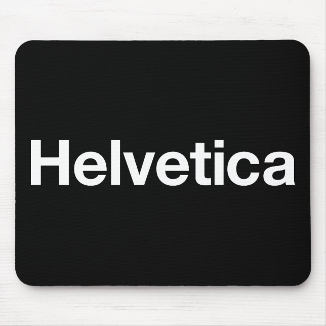 Mousepad Helvética (Frente)