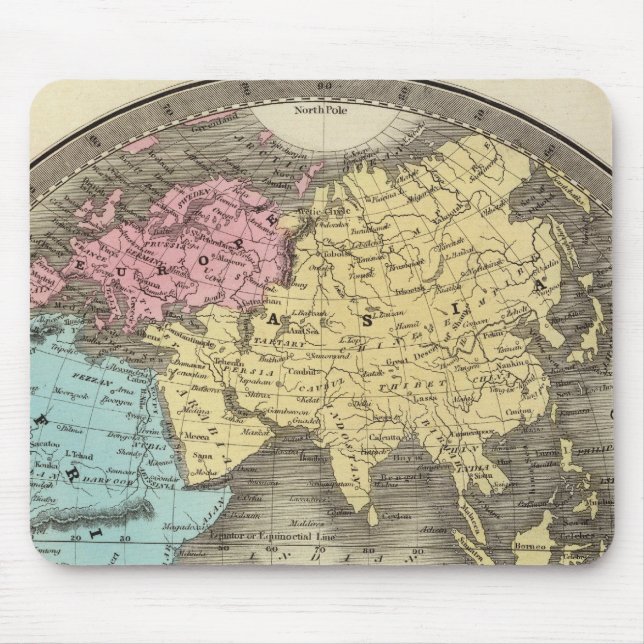 Mousepad Hemisfério Leste 9 (Frente)