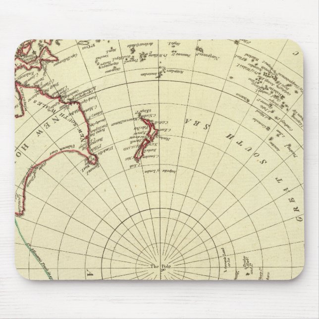 Mousepad Hemisfério Sul (Frente)