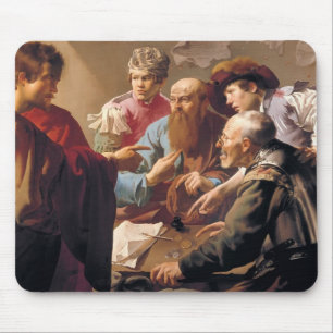 Mousepad Hendrick Terbrugghen- a chamada de St Matthew