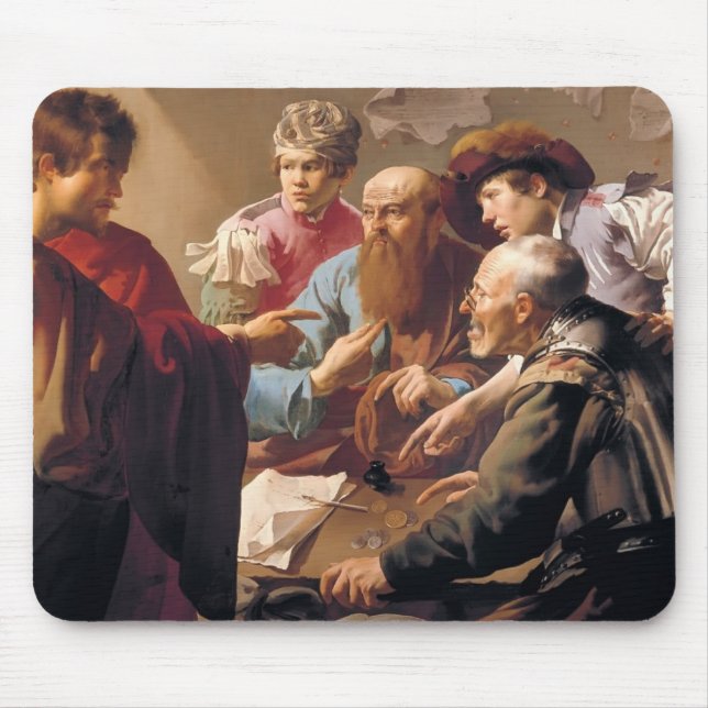 Mousepad Hendrick Terbrugghen- a chamada de St Matthew (Frente)
