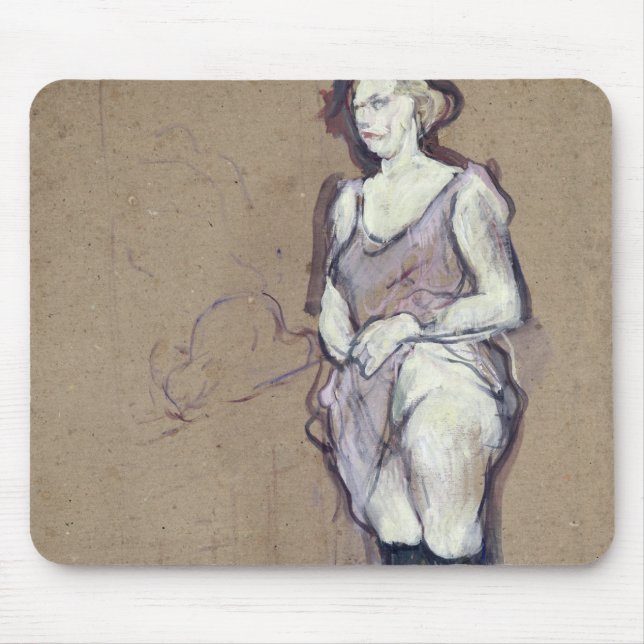 Mousepad Henri de Toulouse-Lautrec | a inspeção médica (Frente)