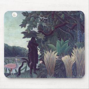 Mousepad Henri Rousseau - A Cobra Charmer