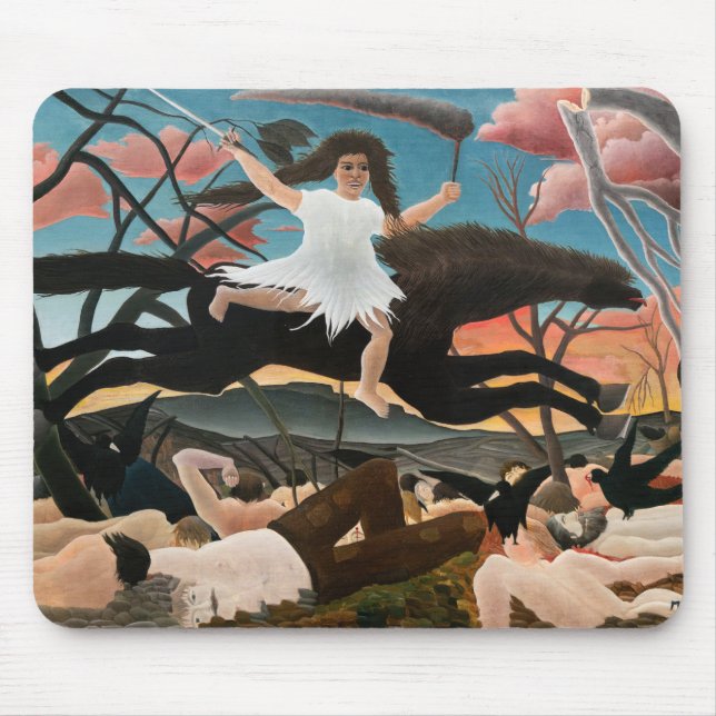 Mousepad Henri Rousseau - A Guerra (Frente)