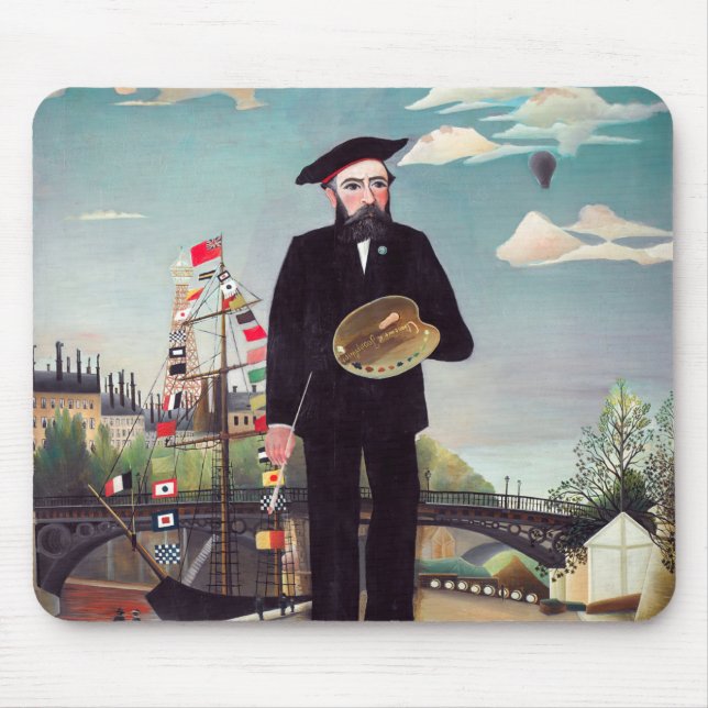 Mousepad Henri Rousseau - Eu Próprio Retrato-Paisagem (Frente)