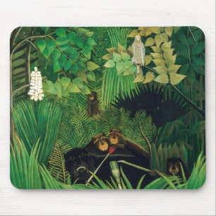 Mousepad Henri Rousseau - Os Jesters Feliz