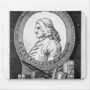 Mousepad Henry Fielding na idade de quarenta e oito