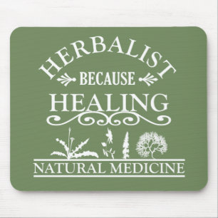 Mousepad herbalista porque cura