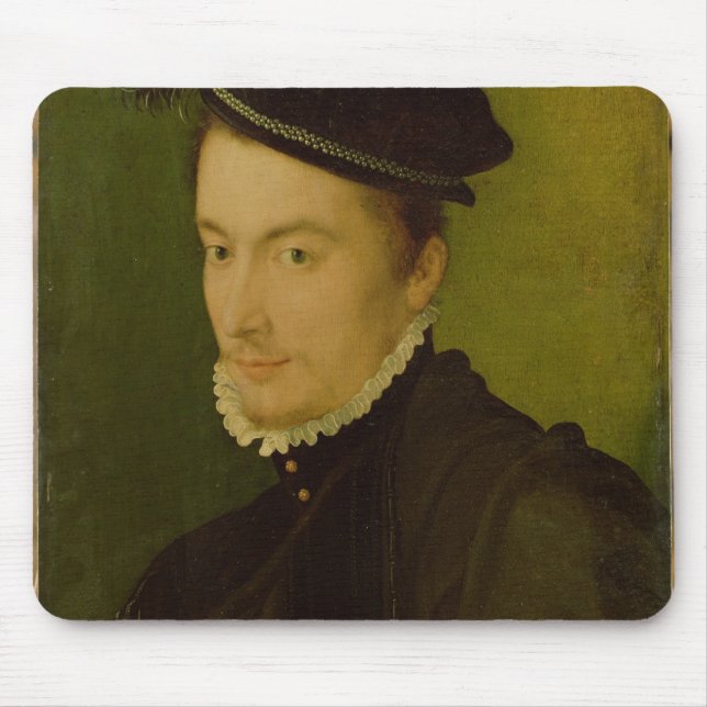 Mousepad Hercule-Francois presumido retrato de France (Frente)