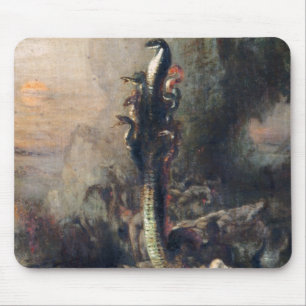 Mousepad Hercules e o Hydra de Lernaean