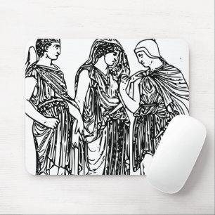 Mousepad Hermes, Orfeus e Eurydice