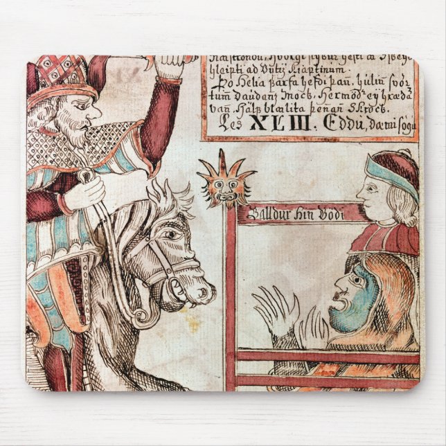 Mousepad Hermod montado em Sleipnir (Frente)