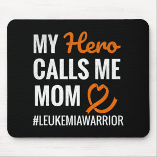Mousepad Hero Me Chama Mãe Leucemia Guerreira Leucemia Awar