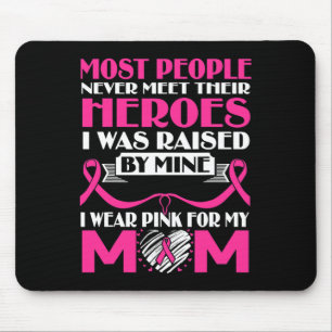 Mousepad Heroínas Eu Visto Rosa Para Minha Mãe Cancer De Ma