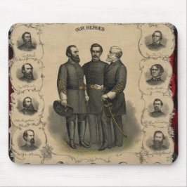 Mousepad Heróis da Guerra Civil