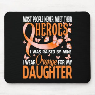 Mousepad Heróis, Visto Laranja Para Minha Filha Múltipla