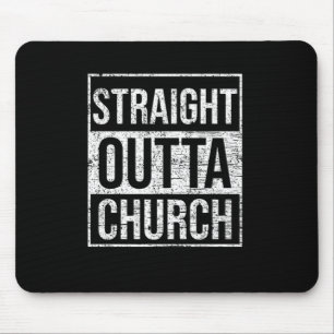 Mousepad Hetero Fora da Igreja Orando Deus Presente Religiã