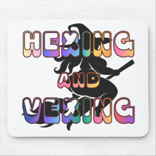 Mousepad HEXING E VEXING para a Pagan de Tamanho Plus