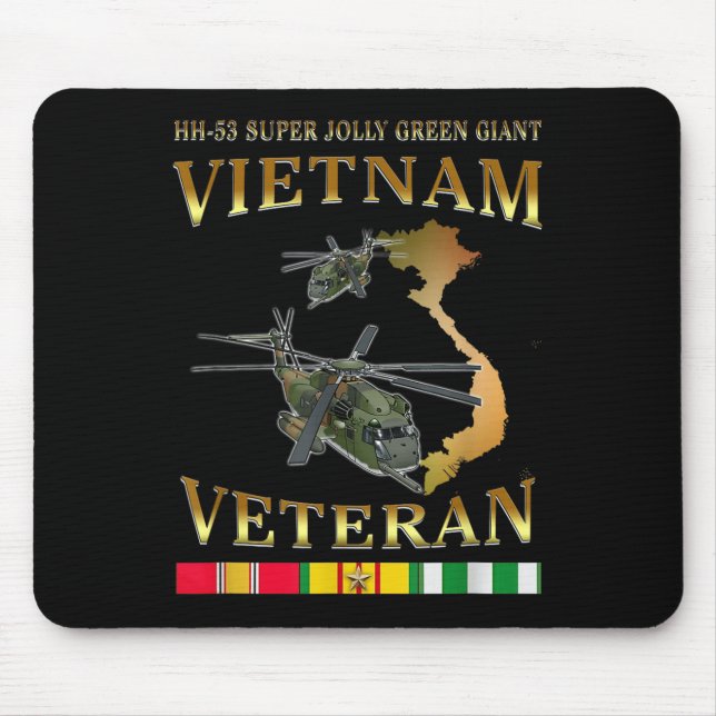 Mousepad Hh-53 Super Jolly Green Giant Helicopter Vietnam V (Frente)