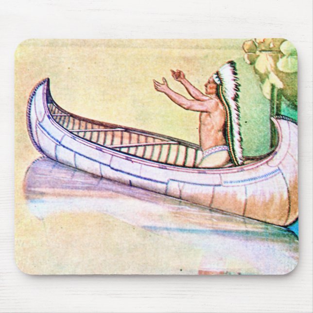 Mousepad Hiawatha Magic Canoé (Frente)