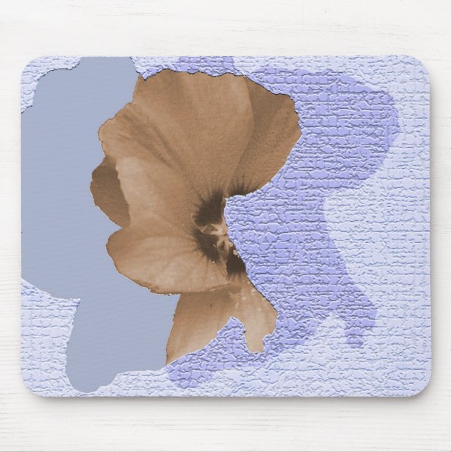 Mousepad Hibiscus em Sombra (Frente)