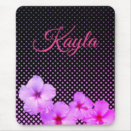 Mousepad Hibiscus Rosa Quente