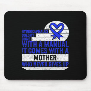Mousepad Hidrocefalia Consciência não vem com manual