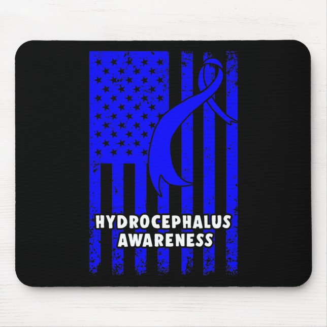Mousepad Hidrocefalia Sobrevivente Durando Guerreiro de Sen (Frente)