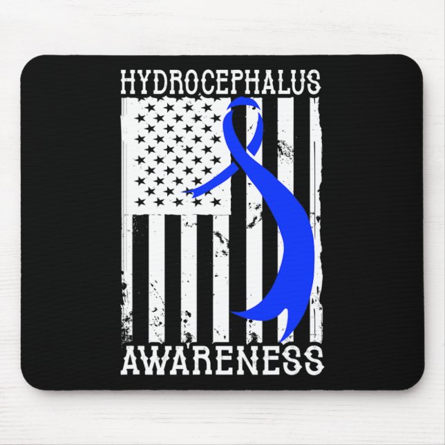 Mousepad Hidrocefalus Survivor Resistente Guerreiro (Frente)