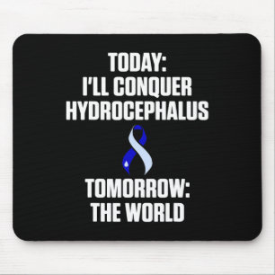 Mousepad Hidrocephalus Sobrevivente Hoje Guerreiro da Consc