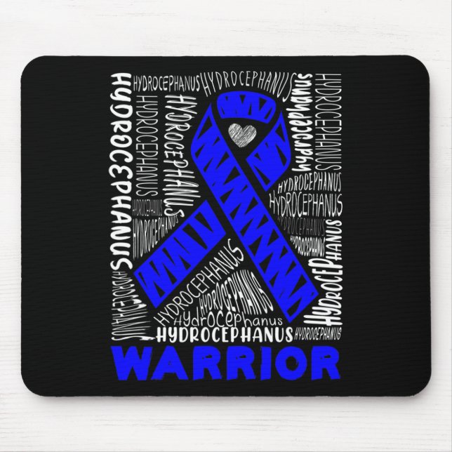 Mousepad Hidrocephalus Survivor Hardworking Awarness Warri (Frente)